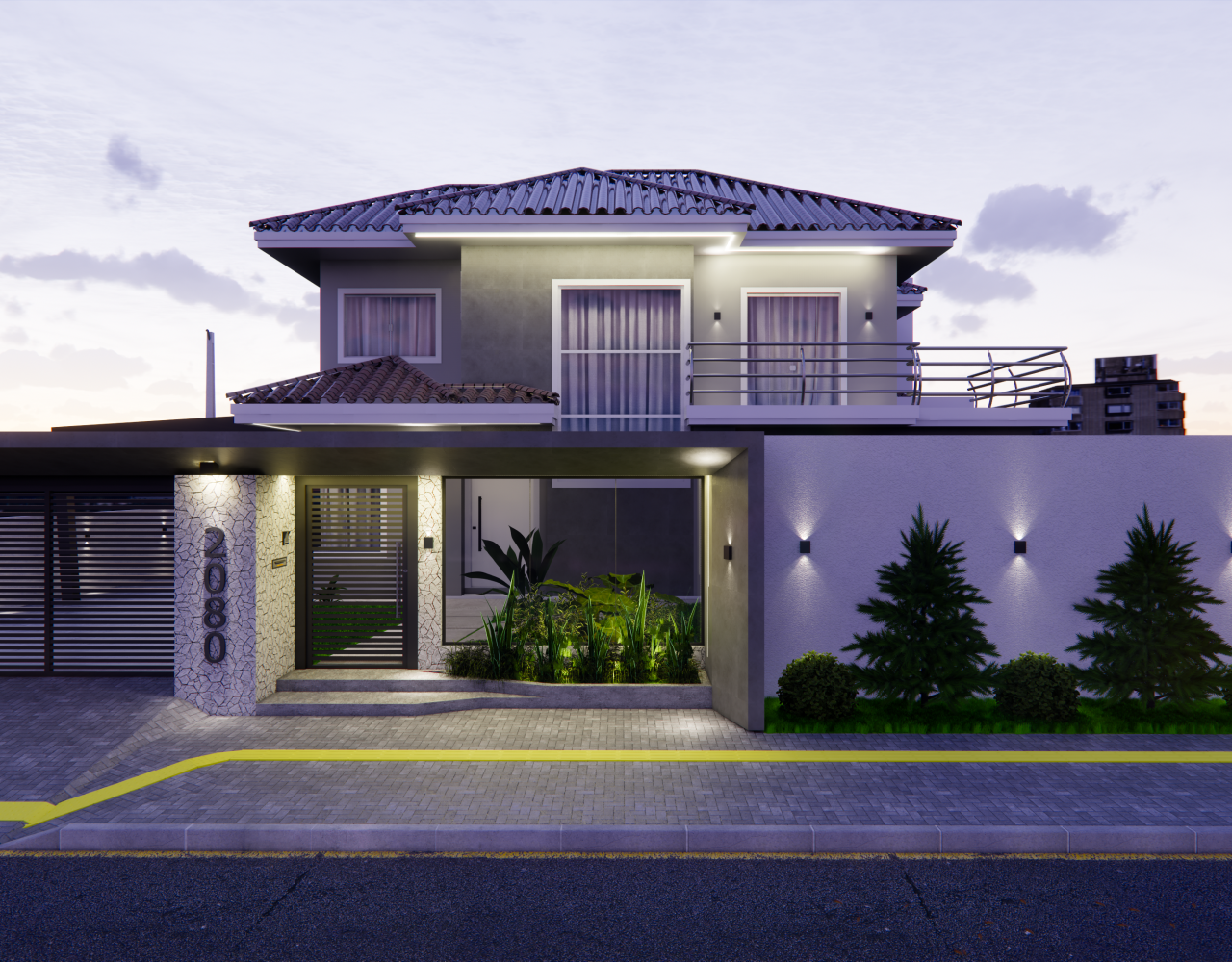 Reforma de fachada em Joinville