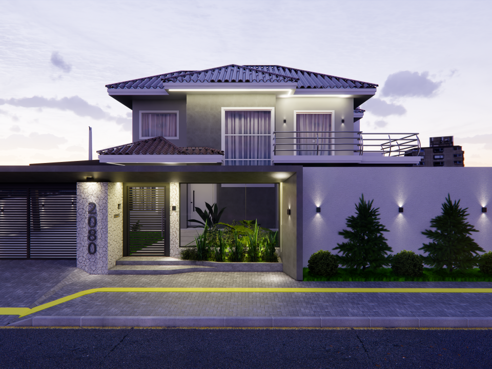 Reforma de fachada em Joinville